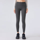 No Embarrassment Line Nude Feel Pilates Yoga Pants Women Skinny Slimming High Waist Hip Lift Exercise Workout Pants