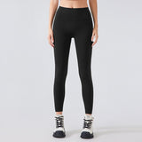 No Embarrassment Line Nude Feel Pilates Yoga Pants Women Skinny Slimming High Waist Hip Lift Exercise Workout Pants