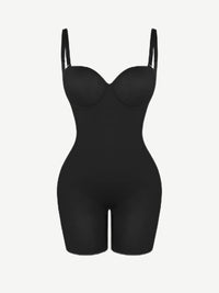 Wholesale Fancy Cupped Mid-Thigh Tummy Control Bodysuit