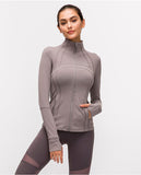 Long Sleeve Yoga Jacket For Women - workout equipememts fitness